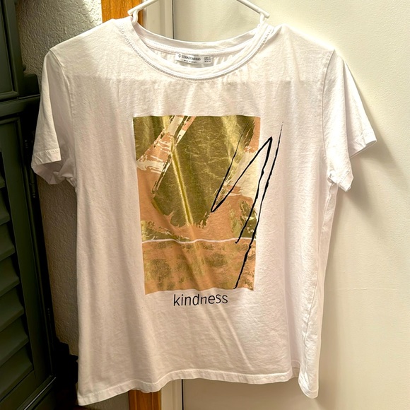 Stradivarius white shirt XL - Picture 1 of 3